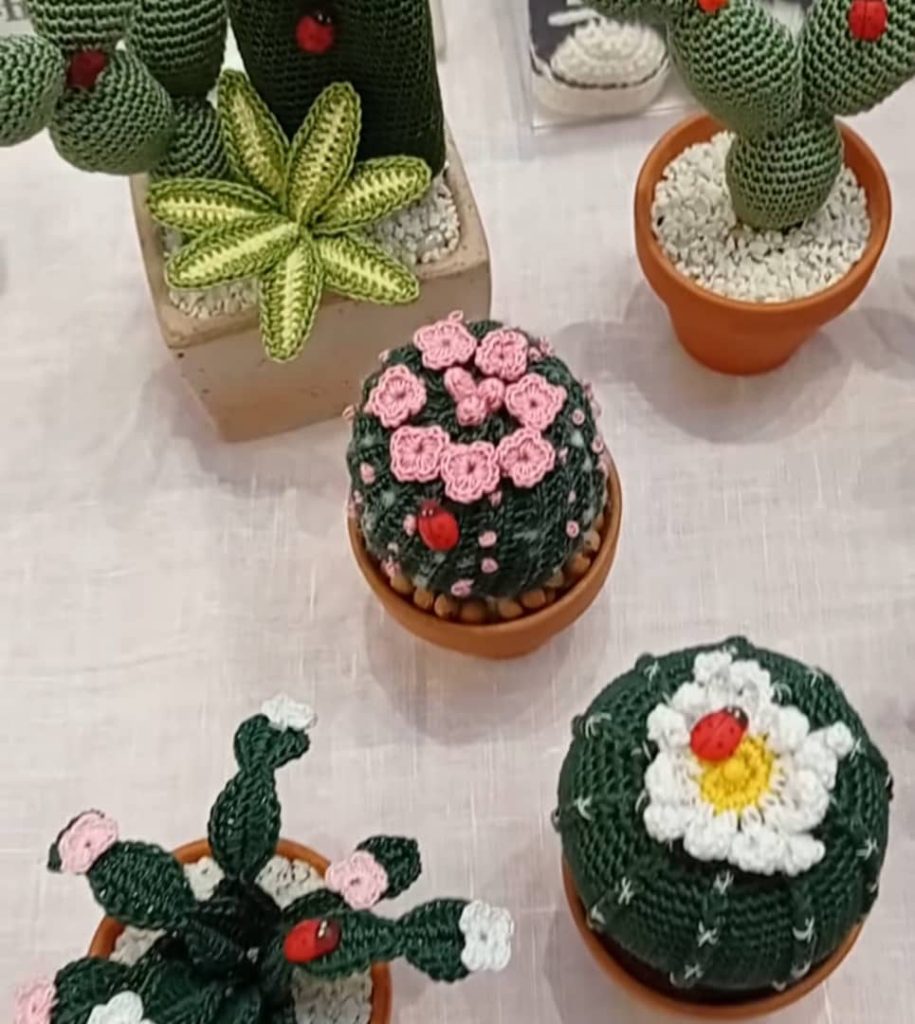 Cactus de crochet 4