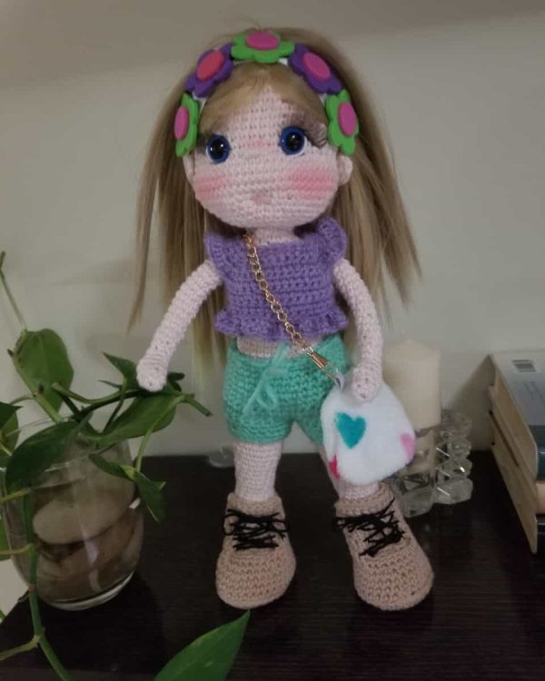 Muñeca Coqueta tejido a crochet